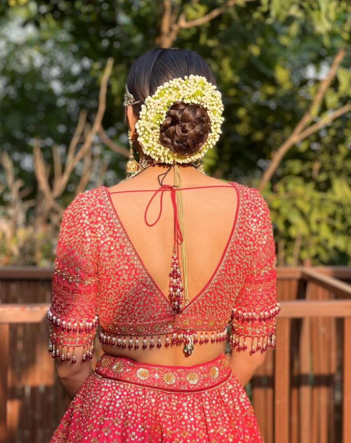 traditional blouse back design