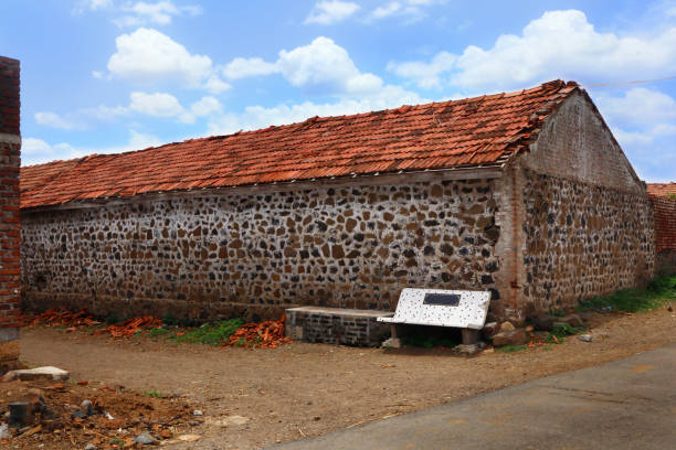 parapet wall design in village